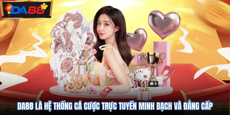 DA88 là hệ thống cá cược trực tuyến minh bạch và đẳng cấp