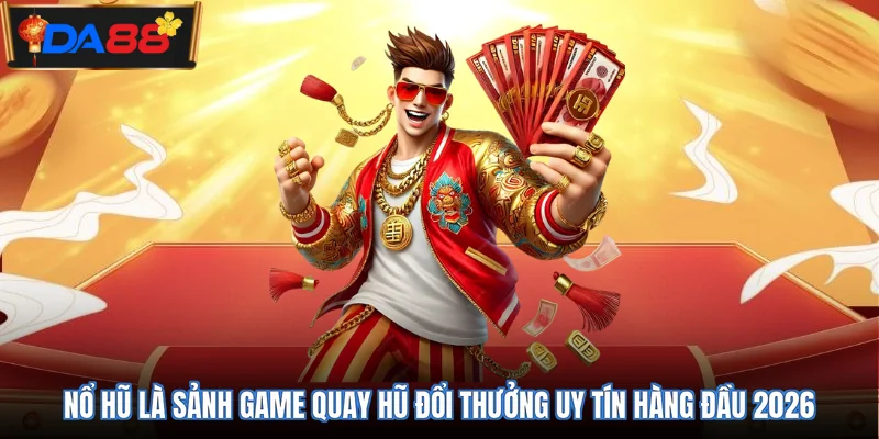 Nổ hũ là sảnh game quay hũ đổi thưởng uy tín hàng đầu 2026